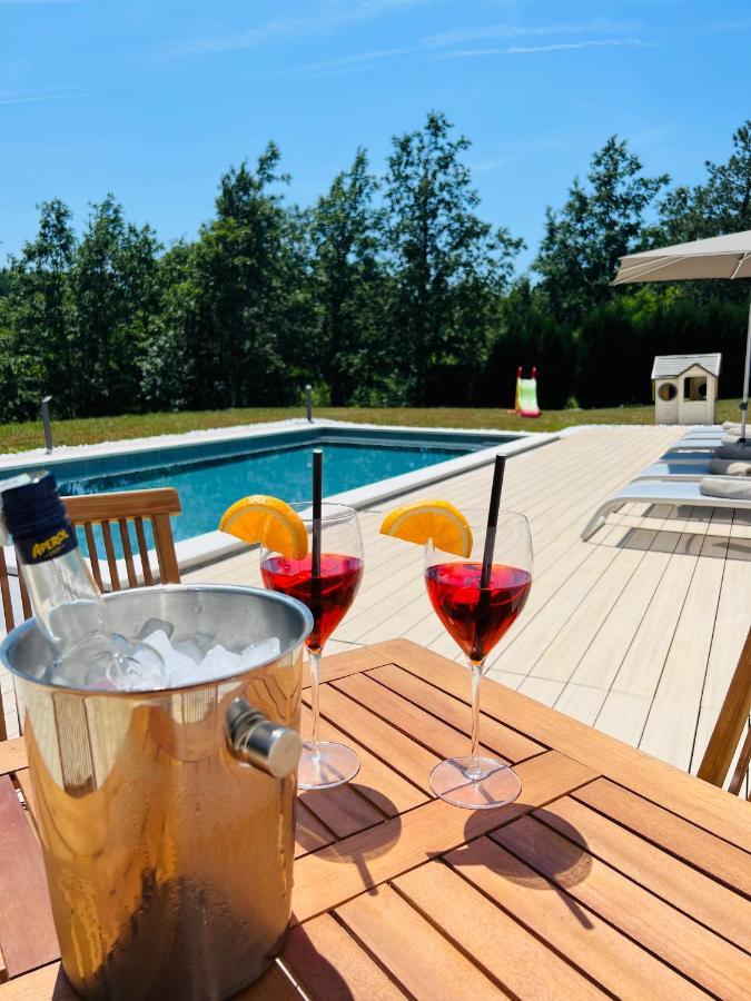 Vila Prisunca Jacuzzi & Swimming Pool Pazin Bagian luar foto